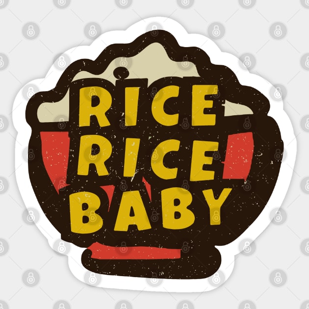 Rice Rice Baby Sticker by Issho Ni